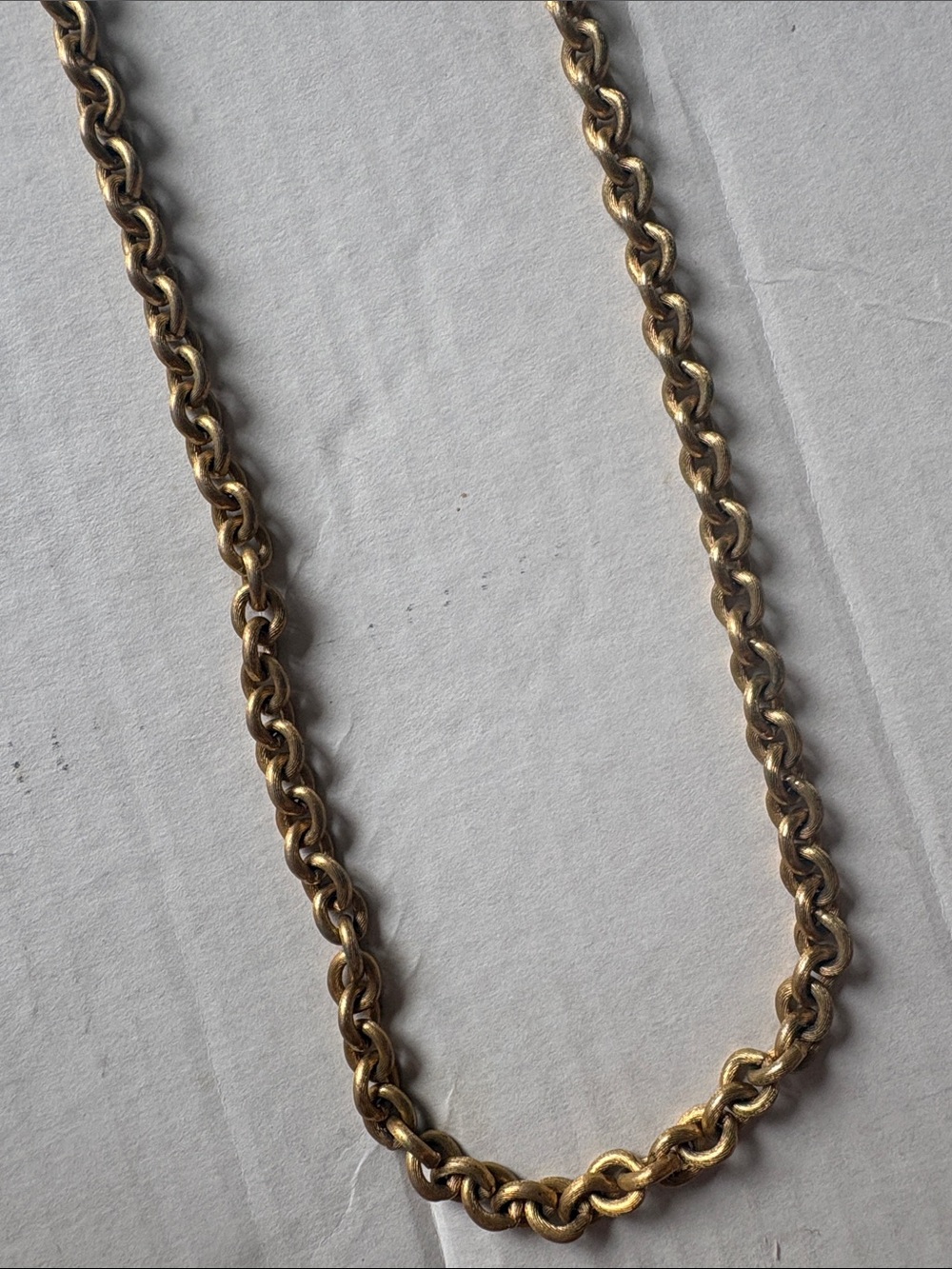 Monet  Gold Chain Necklace - Picture 3 of 3